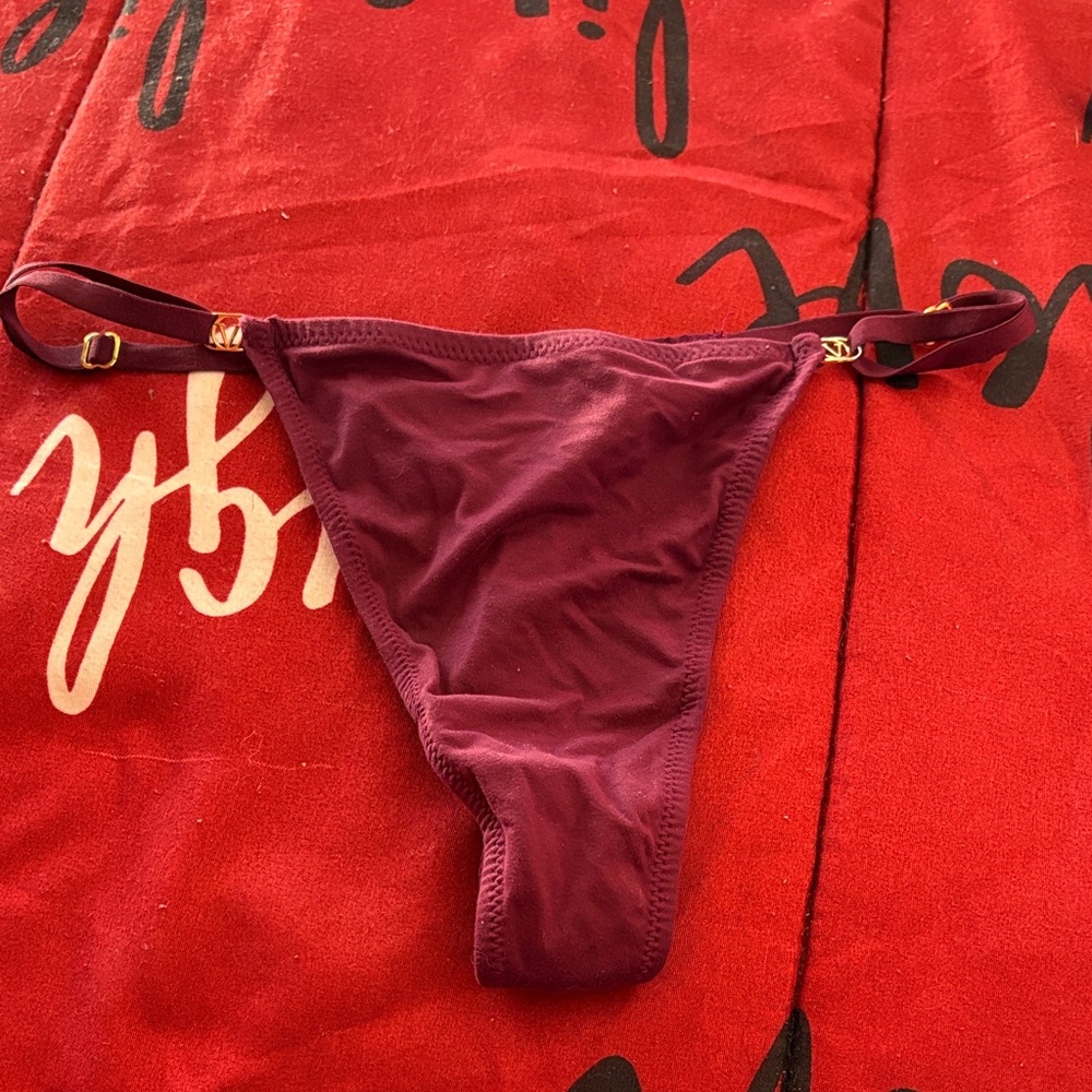 Victoria's Secret Burgundy Panties
